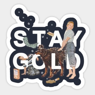 Stay Gold Sticker